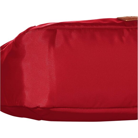 Esperato Womens Crimson Nylon Hobo Bag with Multiple Pockets and Repreve Lining - Picture 4 of 6